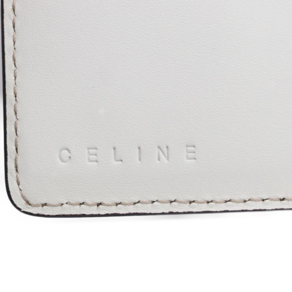 Celine Macadam Pattern Leather Canvas Bifold Wall… - image 8